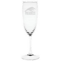 5.75 Oz. Vina Flute Glass - Etched